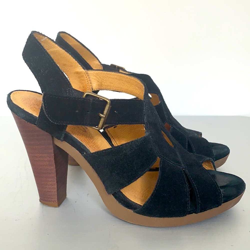 Michael Kors Platform Stacked Open Toe Sandals - image 1